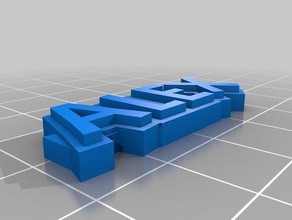 alex de porte-clés personnalisé 3d print model - Mito3D