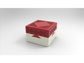 impossible dove tail puzzle box puzzles 3d cool fun secret container toy 3d print model - Mito3D