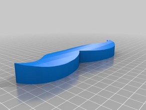 new official mustache 3d printing 3d print model - Mito3D
