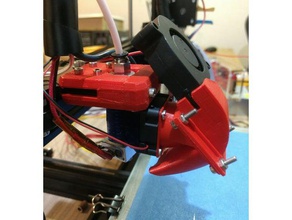 e3dv6 clone carrier tevo tarantula 3d printer extruders auto bed leveling e3d v6 3d print model - Mito3D