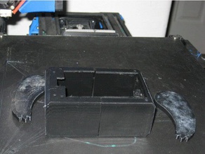 ayı kollar kol servo mount kasa bölümüne chip-e robot Robotik chiperemix arduino iki ayaklı lulzbot robotgeek taz 3d print model - Mito3D