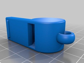 whistle pea keychain 3d print model - Mito3D