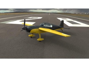 extra 300 aeronaves 1 32 escala veículos aeromodelismo avião extra300 rhino brinquedos 3d print model - Mito3D