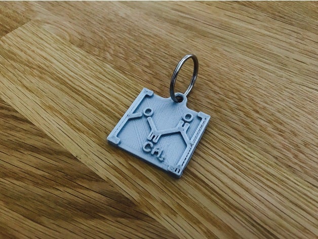 pla keychain keychains 3D print model - Mito3D