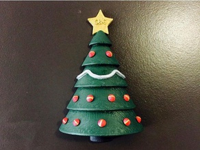 christmas tree ornament decor 3d print model - Mito3D