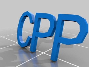 cpp ring rings customized 3d print model - Mito3D