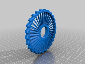turbine spinner toys & games 3d print model - Mito3D