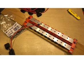 bus bar brackets electronics 12v battery 3d print model - Mito3D