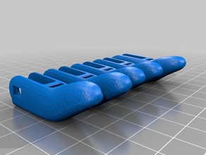 finger tip customized 3d print model - Mito3D