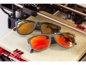 gafas de sol las la moda verano 3d print model - Mito3D