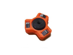 micro spinner - Muttern m8 Spielzeug & Spiele Lager fidget hand Mutter Tasche 3d print model - Mito3D