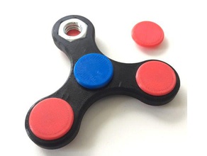 fidget giratório brinquedos & games spinner brinquedo 3d print model - Mito3D