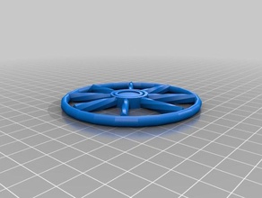 wheel spinner mechanical toys 3d print model - Mito3D