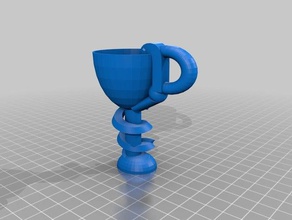 hp goblet keychain keychains 3d print model - Mito3D