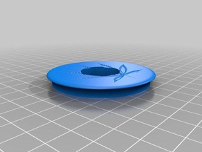ervas daninhas fidget giratório A impressão 3d 420 brinquedo maconha spinner 3d print model - Mito3D