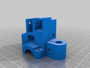 jesc hypercube-8mm-x-Stangen & y-lmuu8 v12 Endanschlag stoßen 3d-drucken hypercube hypercube-Drucker 3d print model - Mito3D