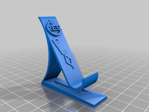 smartphone-Halter reeplay Handy flexibel praktisch Halter modern smartphone stand 3d print model - Mito3D