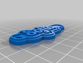 sofia keychains customized 3d print model - Mito3D