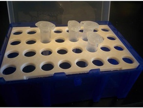 a caixa de ponta do tubo pastilha suporte biologia 3d print model - Mito3D