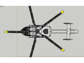 h licopt re L'impression 3d avion samu voiture campagnol 3d print model - Mito3D