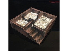 ashtray copperfill fashion 420 luxury smoking 3d print model - Mito3D