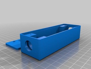adaptador de la cubierta v81 halógena yamet 126x41x28mm La impresión en 3d el caja del poder fuente alimentación montaje 3d print model - Mito3D