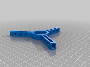 filament spool holder 3d printer accessories openscad parametric 3d print model - Mito3D