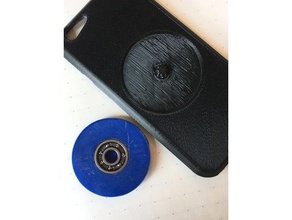 fidget spinner telefon kılıfı cep telefonu 3d tasarım hizmetleri üretim baskı prototip prototipleme bungee durumda oyuncak iphone 3d print model - Mito3D