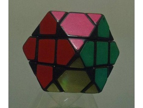 rubikcuboctahedron puzzles 3d puzzle rubiks cube 3d print model - Mito3D