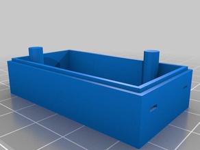 larger top box step down module lm2596 electronics 3d print model - Mito3D
