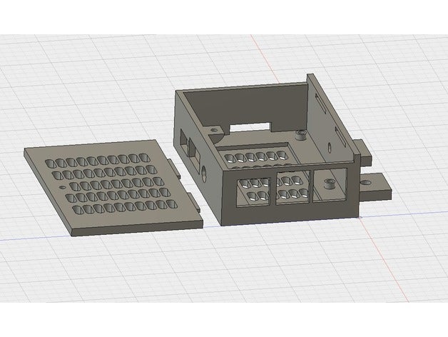 framboesa casa em8 A impressão 3d de atualização anet a8 octoprint raspberry pi 3D print model - Mito3D