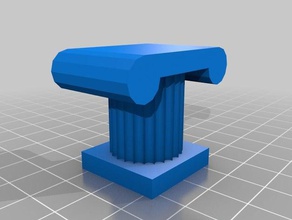 mi columna personalizada las estructuras de edificios personalizado 3d print model - Mito3D