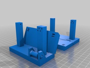 puente levadizo La impresión en 3d 3d print model - Mito3D
