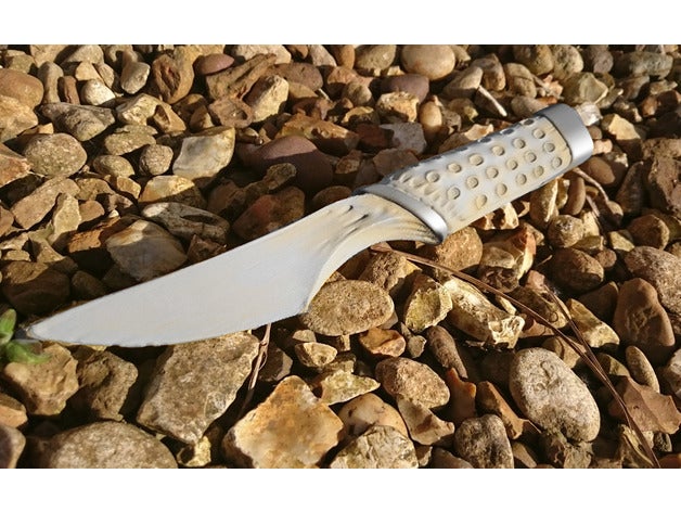 fremen crysknife de las dunas 1984 props david lynch duna el cuchillo krysknife sandworm 3D print model - Mito3D