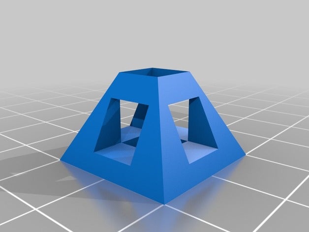 pyramid 3d printing tests customized 3D print model - Mito3D