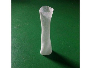 bacak vazo heykeller organik vasemode 3d print model - Mito3D