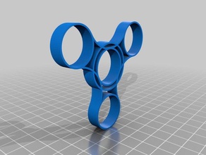 mínimo fidget spinner juguetes mecánicos 3d print model - Mito3D
