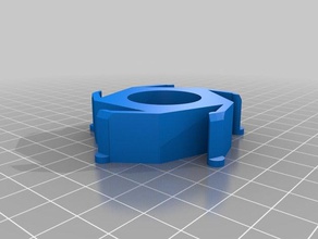 my customized spool hub adapter55r 3d printer parts 3d print model - Mito3D