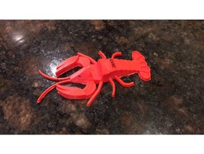 crawfish smartphone holder mobile phone crayfish 3d print model - Mito3D