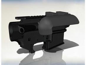 ar-15 casing deflector sport & outdoors guns hobby tools 3d print model - Mito3D