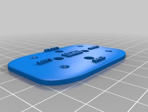 panel düğmesi Otomotiv 3d print model - Mito3D