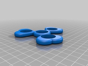 mi personalizados corazón &lt 3 de san valentín pick-a-peso fidget spinner juguetes mecánicos personalizado 3d print model - Mito3D