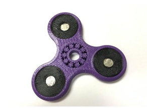 30-cent fidget spinner no bearings required mechanical toys bearing toy gear nickel nickels 3d print model - Mito3D