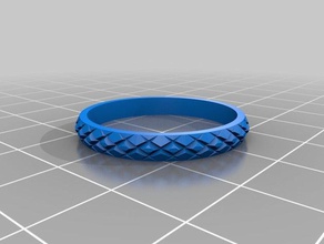 size 9 my customized fidget spinner ring rings 3d print model - Mito3D