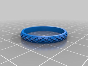 size 10 my customized fidget spinner ring rings 3d print model - Mito3D