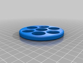 Runde zappeln hand spinner Spielzeug & game Zubehör 3d print model - Mito3D