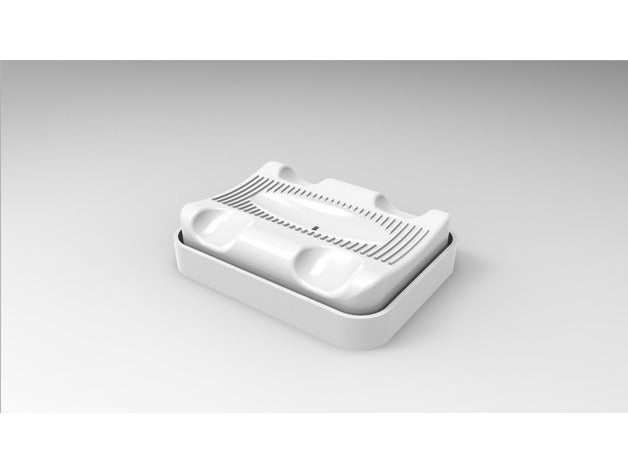 ergonomique porte-savon la salle de bains cuisine 3D print model - Mito3D
