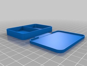minha personalizado caso compartimento recipientes 3d print model - Mito3D