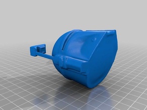 katı boba fett kask heykeller starwars 3d print model - Mito3D