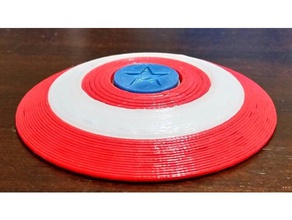 captain america fidget spinner work progress toys & games 608zz hand 3d print model - Mito3D
